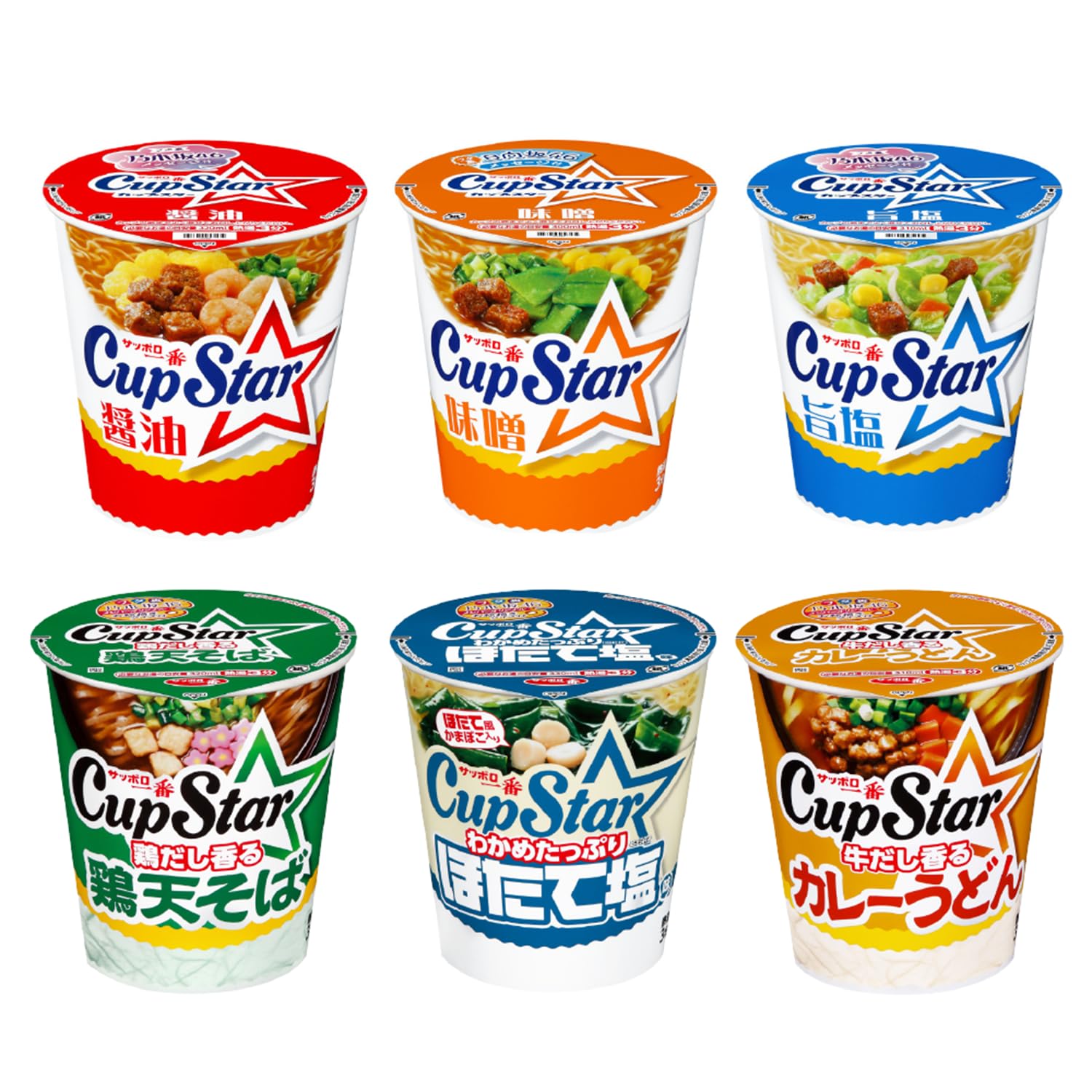 17年前のカップスター Amazon.co.jp: カップスター 6種 各2個 計12食 サッポロ一番